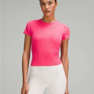 Lululemon All It Takes Short-Sleeve Shirt Nulu - Lip Gloss
